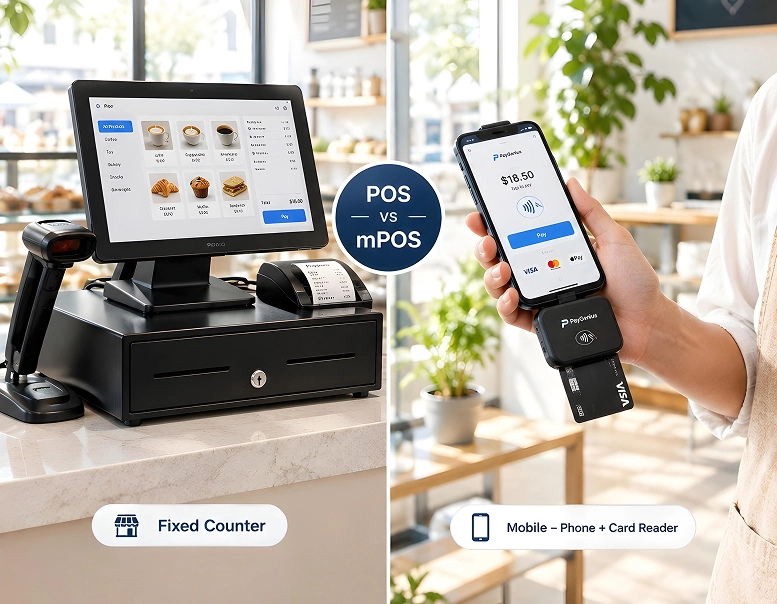 POS- und mPOS-System: Was ist der Unterschied und welches System benötigt Ihr Unternehmen?