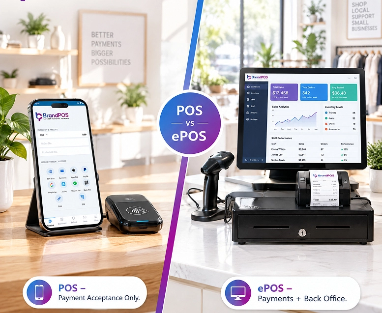 POS und ePOS: Was ist der Unterschied und warum ist er wichtig für Ihr Unternehmen?